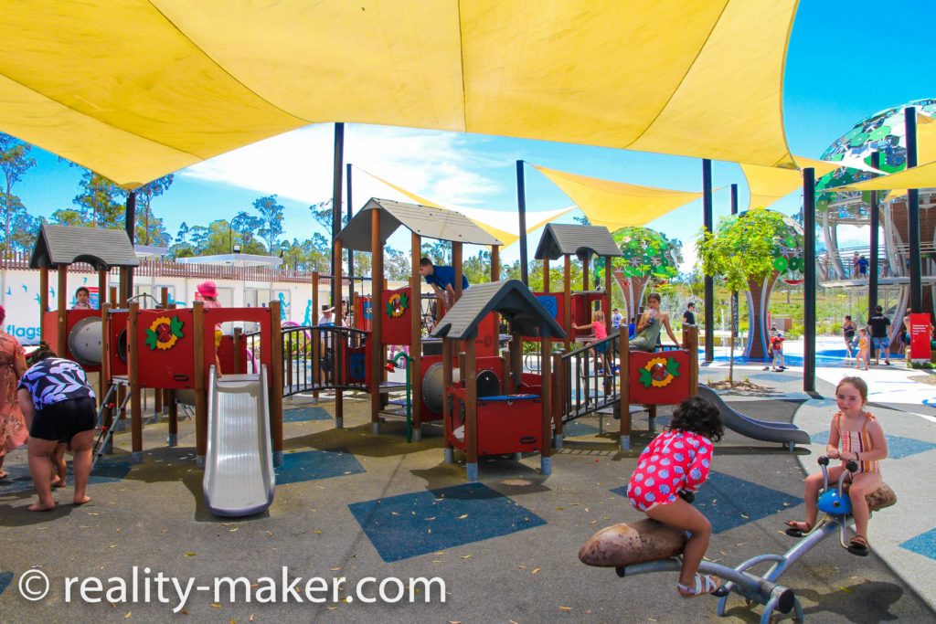 детская площадка в Австралии для самых маленьких